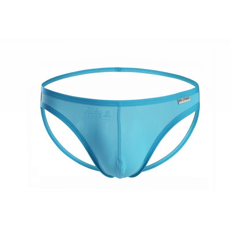 Mclean תחתון כחול לגבר עם ישבן חשוף