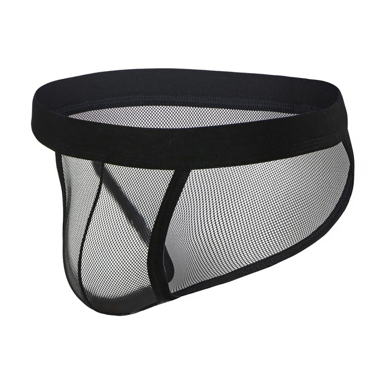 Howie תחתון שקוף-שחור לגברים