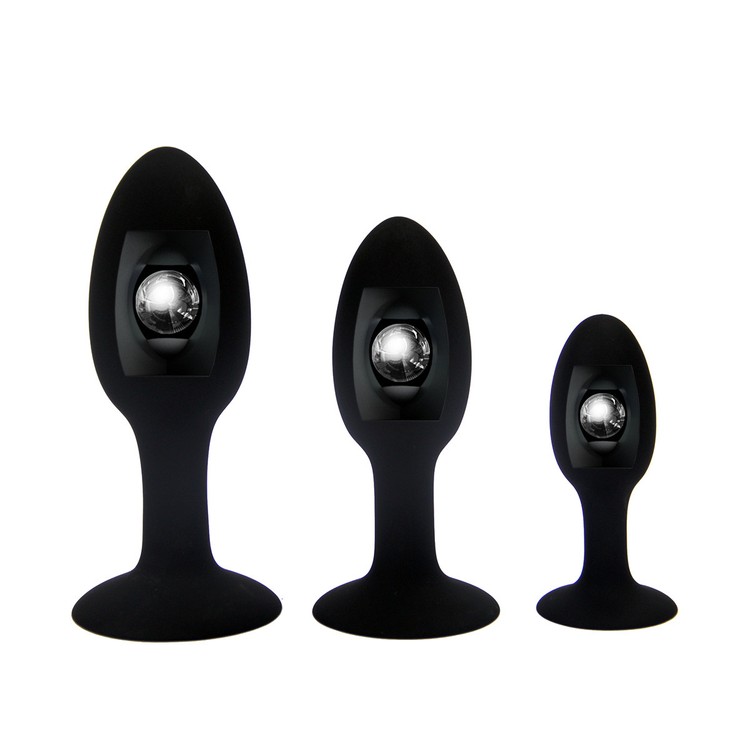 Lift S פלאג אנאלי סיליקון קטן עם משקולת פנימית