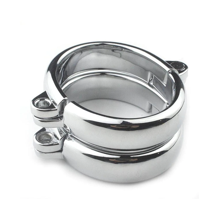 אזיקים ממתכת ננעלים עם מנעול - גדלים שונים