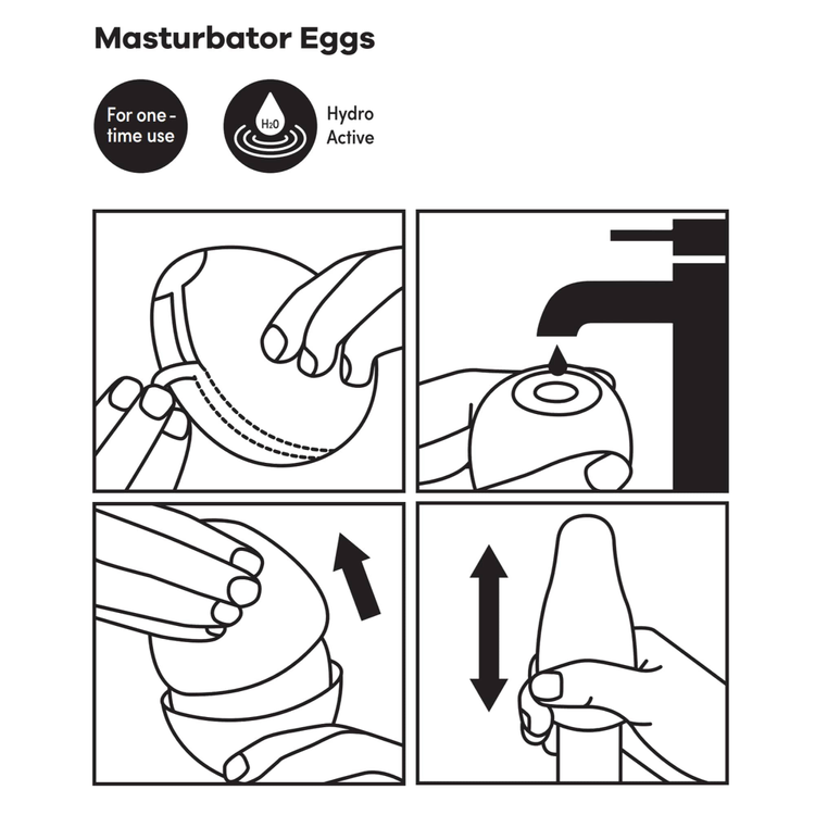 ביצת אוננות דסקרטית לגבר Satisfyer