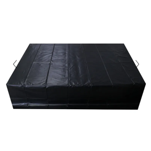 Black PVC Bedsheet