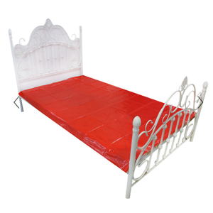 Red PVC Bedsheet