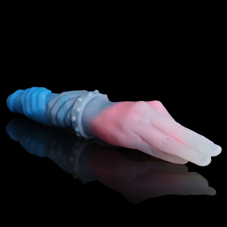 דילדו דו צדדי בולבול ויד מסיליקון