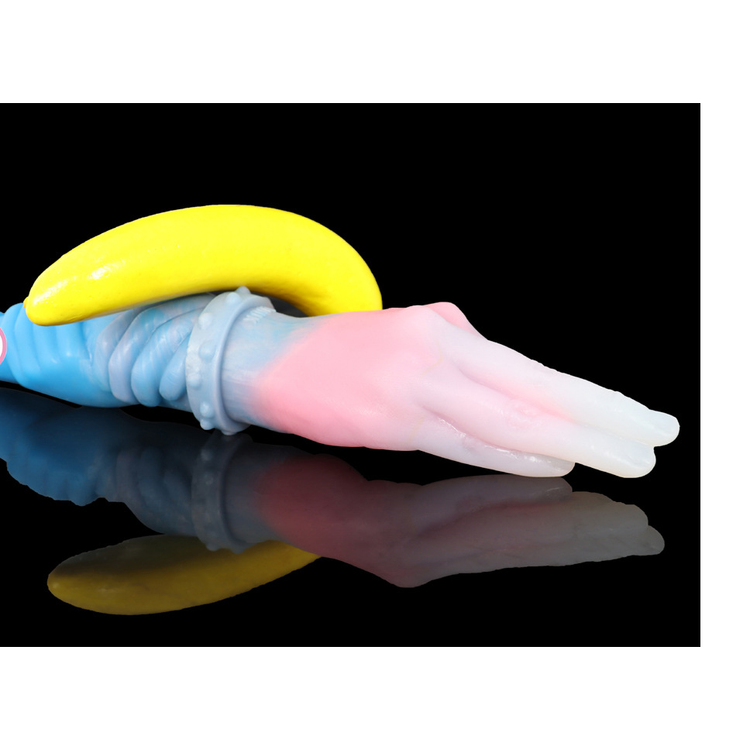 דילדו דו צדדי בולבול ויד מסיליקון