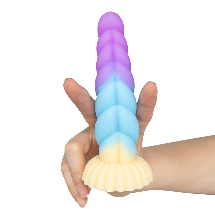 Mystic Unicorn דילדו סיליקון בצורת קרן