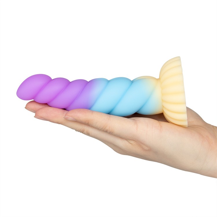 Mystic Unicorn דילדו סיליקון בצורת קרן