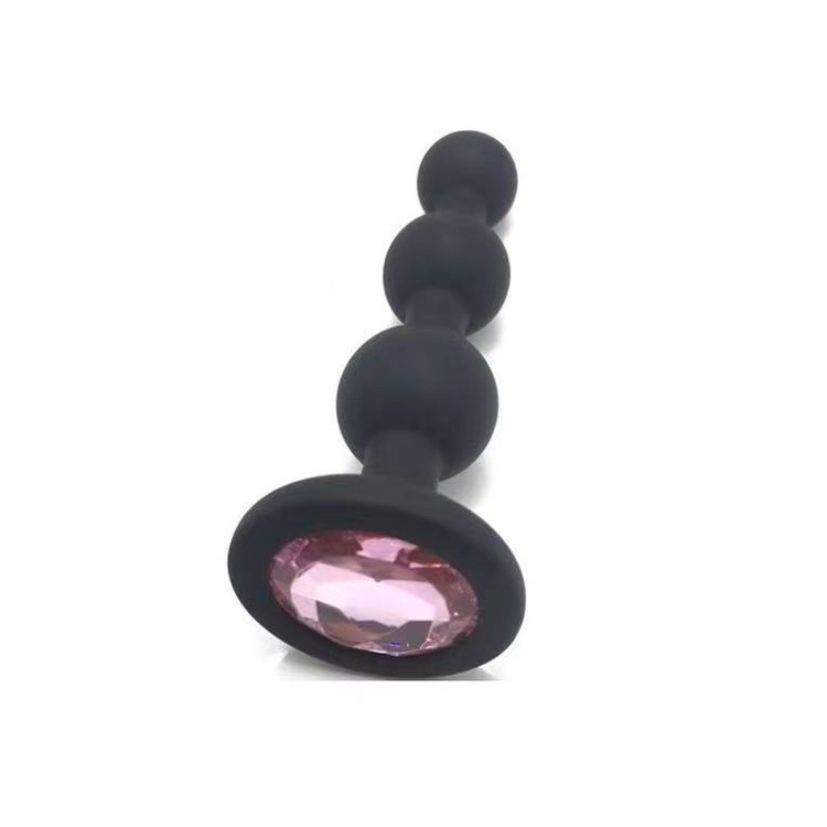 Feeler פלאג אנאלי מסיליקון עם  3 כדורים