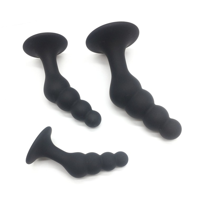 The Big Bend פלאג סיליקון גדול נטוי עם חרוזים