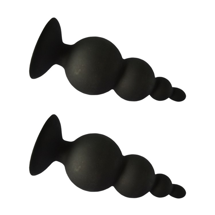 Fat Beads פלאג אנאלי חרוזי עשוי סיליקון