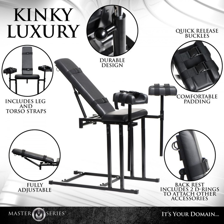 Extreme Obedience Chair כיסא קשירות לסקס וסשנים