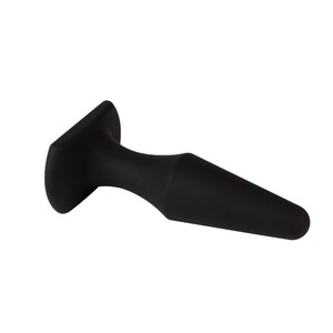 Tommy Black Silicone Tapered Plug