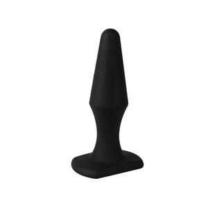 Tommy Black Silicone Tapered Plug