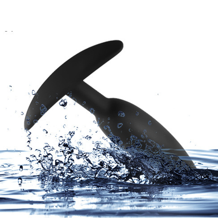 The Pen פלאג אנאלי סיליקון אובלי שחור