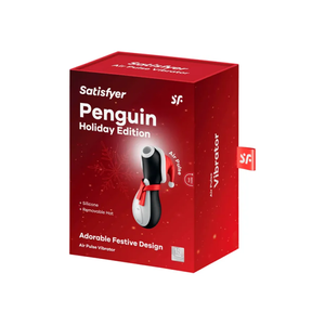 Penguin Holiday Edition שואב יניקה לדגדגן בצורת פינגווין סנטה Satisfyer