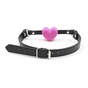 Romantic Heart Shaped Mouth Gag