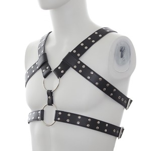 Odin Double Ring Mens Chest Harness