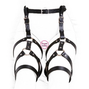 Garter harness for women with 3 steps and rings