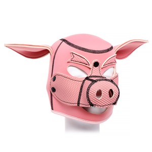 BDSM Fetish Pink Pig Mask