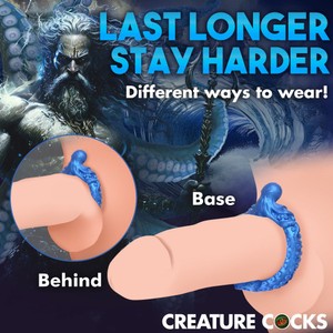 Poseidon's Octo-Ring קוקרינג סיליקון חייזרי Creature Cocks