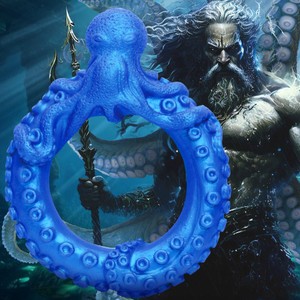 Poseidon's Octo-Ring קוקרינג סיליקון חייזרי Creature Cocks