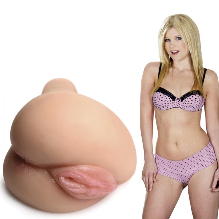 Juicy Wet Look Sidesaddle Taylor -מאונן ריאלסטי בתנוחת צד ומראה רטוב עם שני חורים וגינאלית ואנאלית