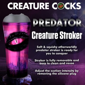 Predator כוס אוננות במראה חייזרית לגבר Creature Cocks