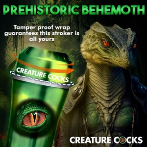 Raptor כוס אוננות לטאה ירוקה Creature Cocks