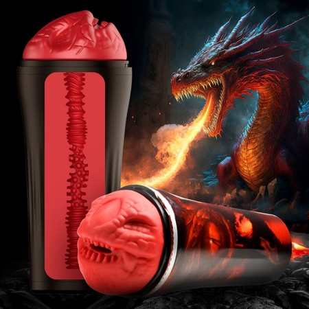 Dragon Snatch כוס אוננות דרקון אדום Creature Cocks