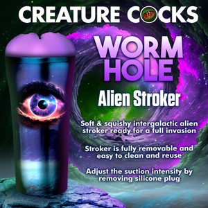 Wormhole כוס אוננות חייזר סגול Creature Cocks
