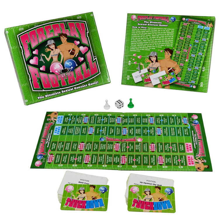 Foreplay Football משחק לוח למשחק מקדים לזוג הלוהט