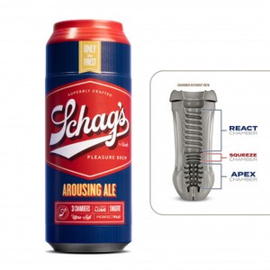 שרוול אוננות לגבר בעיצוב משקה Schag's Aurousing Ale