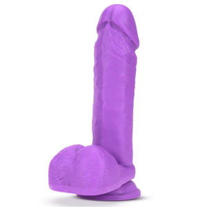 Neo Elite Dual Density Purple Silicone Dildo 20 cm