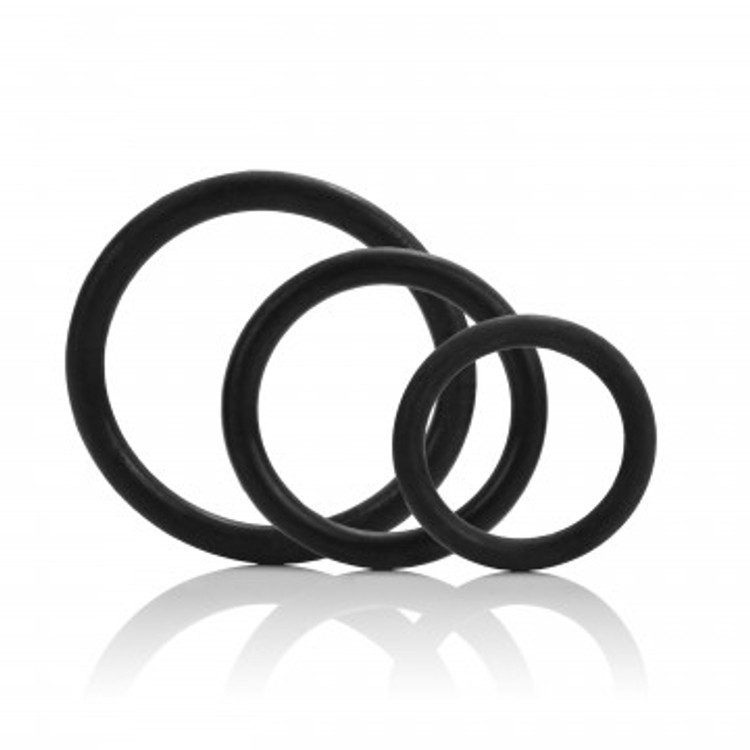Tri-Rings שלישיית טבעות גומי לזקפה