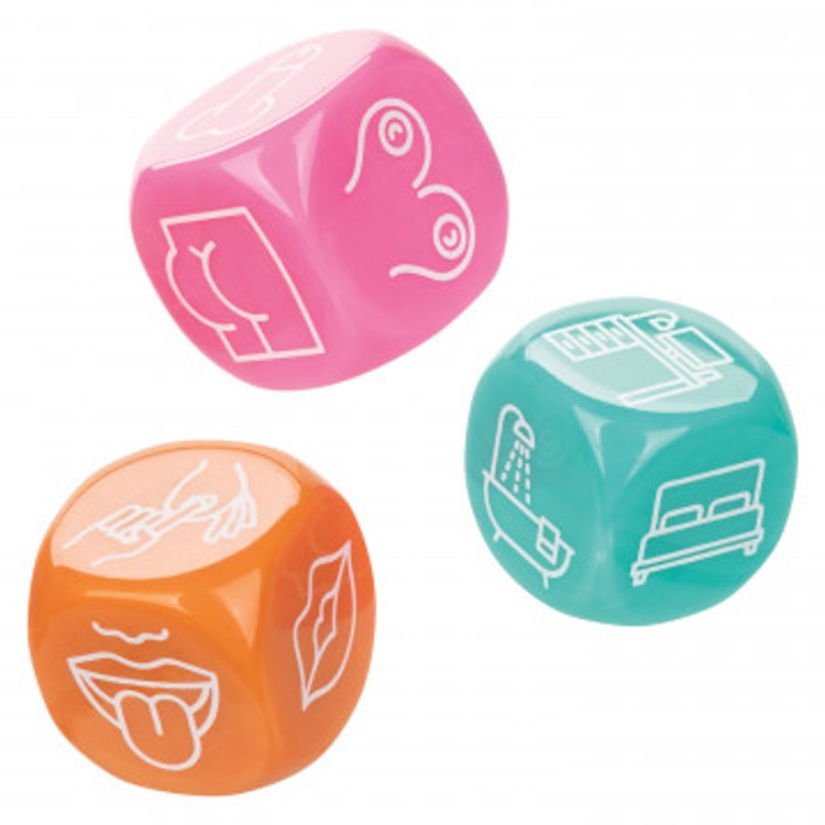 Naughty Bits Roll With It קוביות סקס לזוג