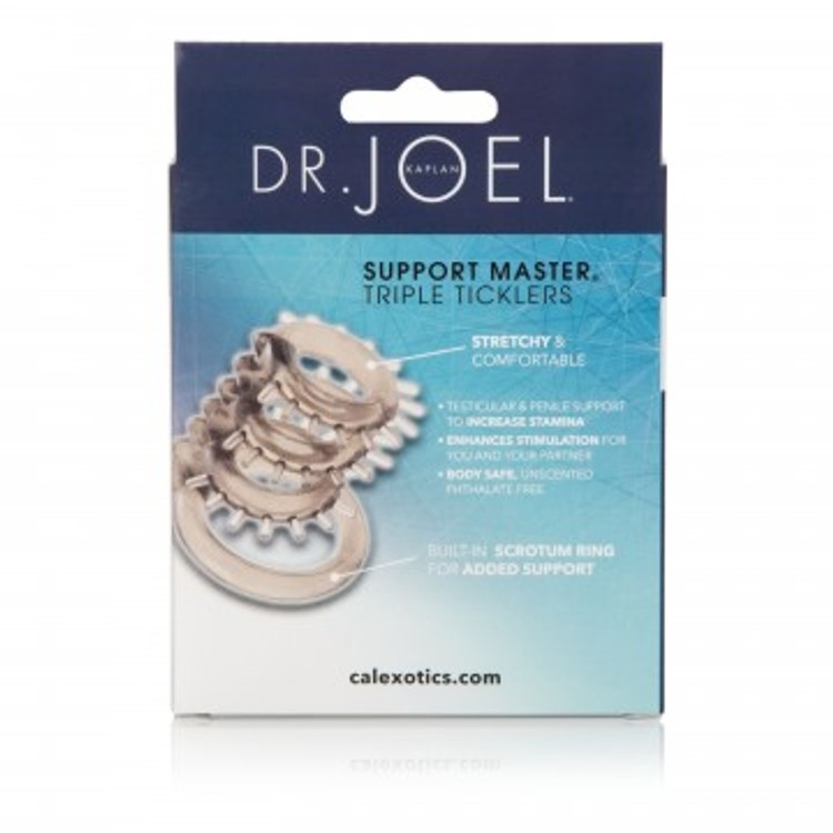 מגביר זקפה Dr. Joel Kaplan Support Master Triple Ticklers