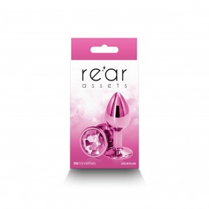 Rear Assets Pink Anal Plug - Small