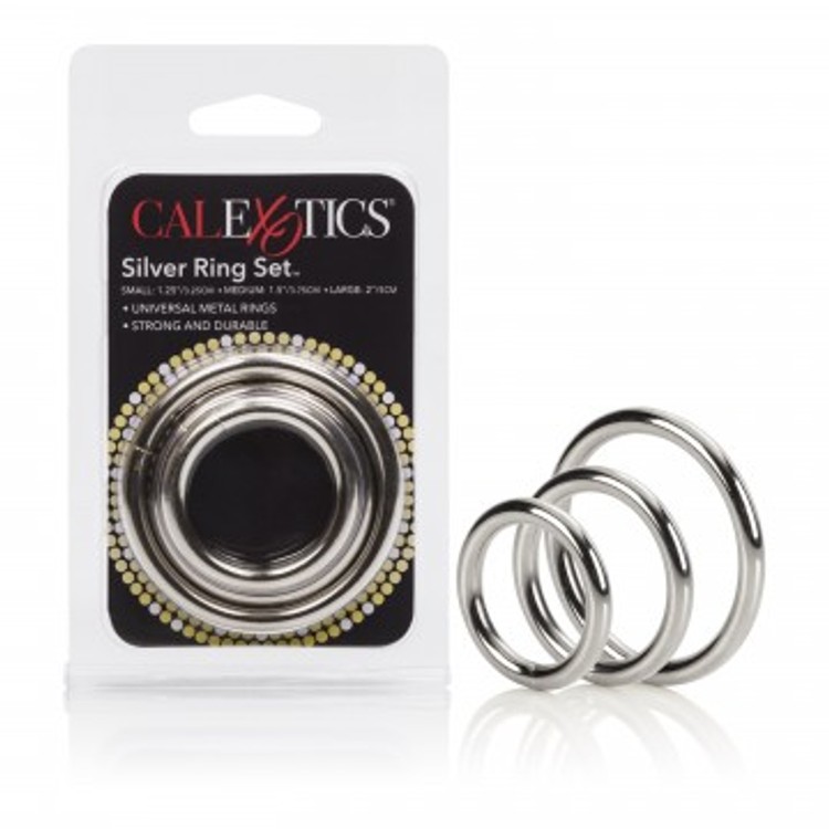 Silver ערכת 3 קוקרינג מתכת CalExotics