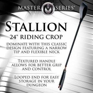 Master Series Stallion Elegant Riding Crop