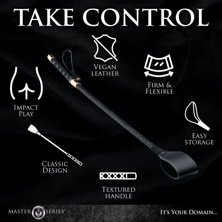 Stallion שוט רכיבה אלגנטי Master Series