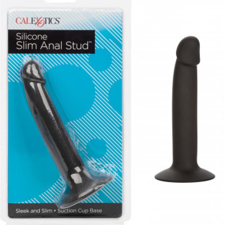 Slim Anal Stud דילדו סיליקון שחור 13 ס"מ