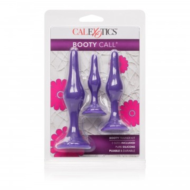 Booty Call סט פלאגים אנאליים למתחילים - סגול