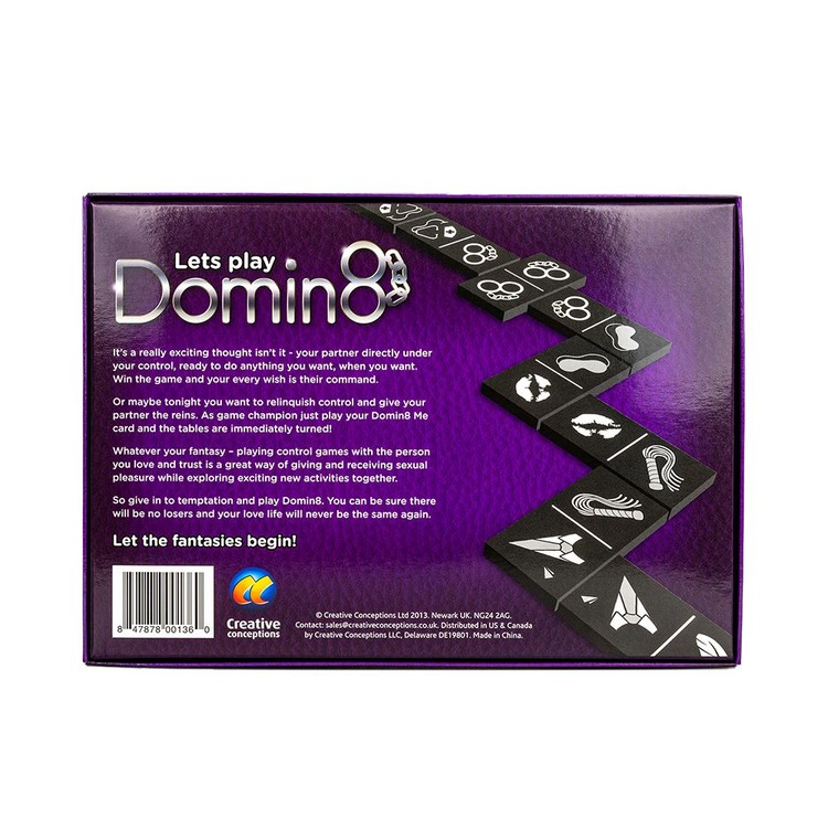 Domin8 משחק קלפים קינקי לזוגות