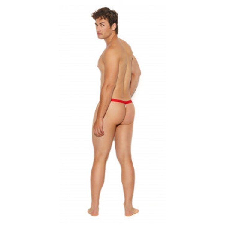 Elegant Moments חוטיני שחור-אדום לגברים