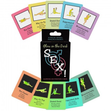 Glow in the Dark Sex Position Cards