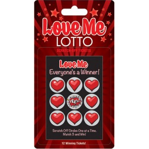 Love Me Lotto 12 קלפי גירוד רומנטיים
