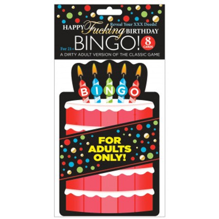 BINGO! Happy Fucking Birthday משחק בינגו 18+ באנגלית