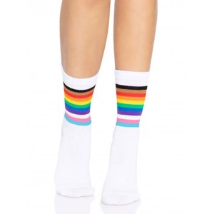 Leg Avenue Pride Flag Socks