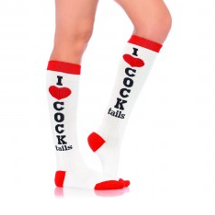 גרביים עם כיתוב שובב Leg Avenue