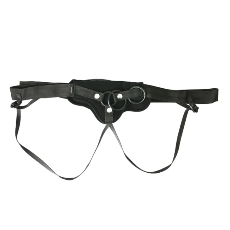 Curvy Divine רתמת סטראפאון שחור למידות גדולות